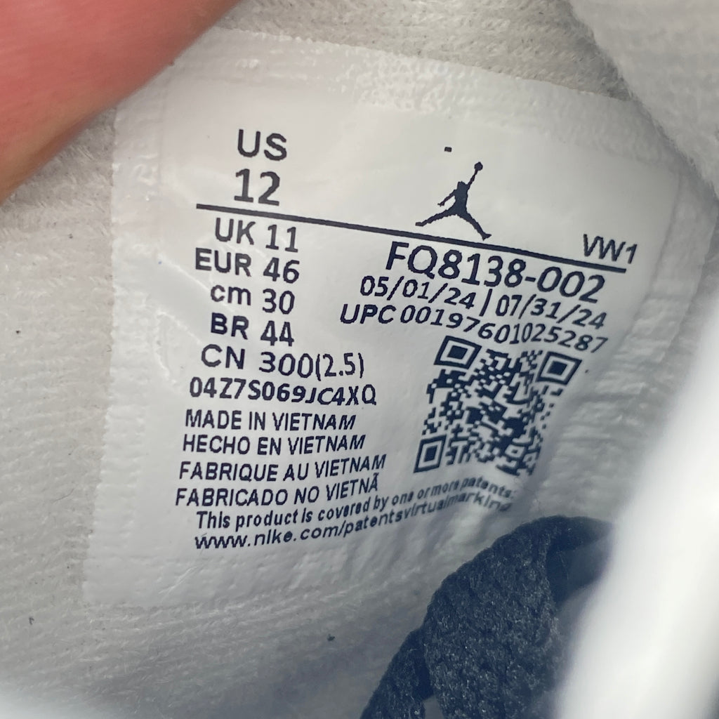 Air Jordan 4 Retro "Fear" 2024 New Size 12