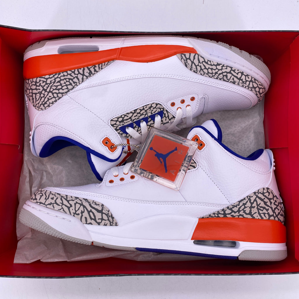 Air Jordan 3 Retro "Knicks" 2019 New Size 13