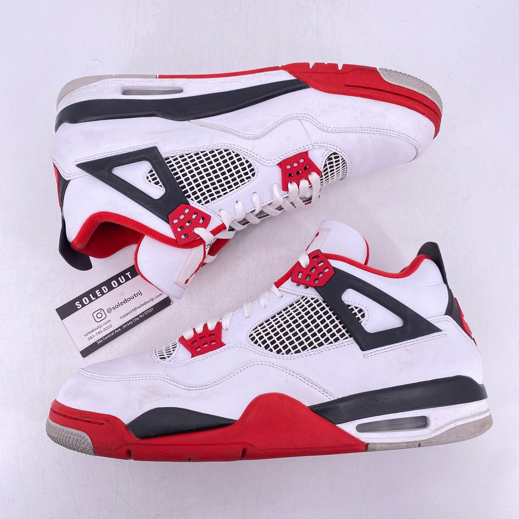 Air Jordan 4 Retro "Fire Red" 2020 Used Size 14