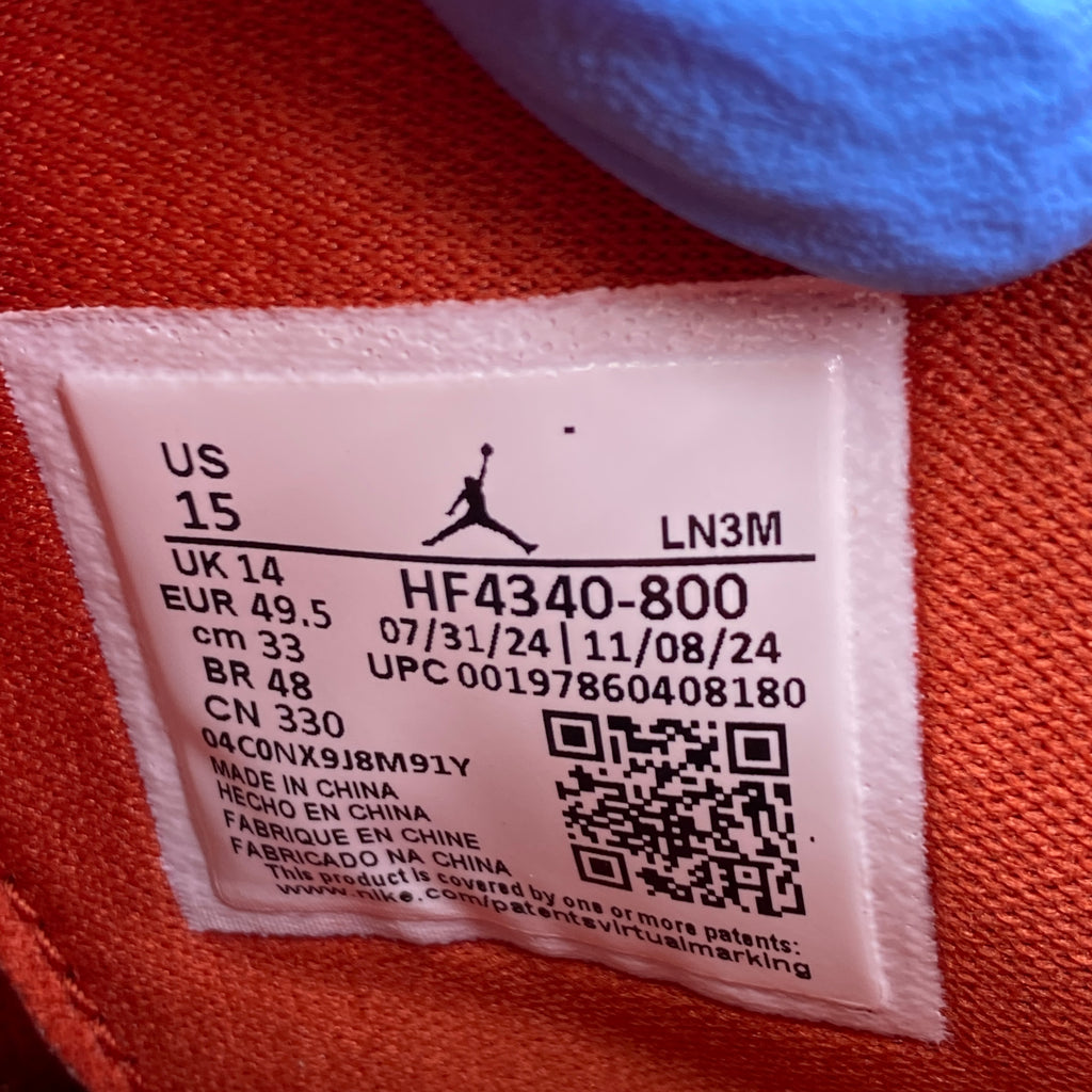 Air Jordan 4 Retro "Brick By Brick" 2025 New Size 15