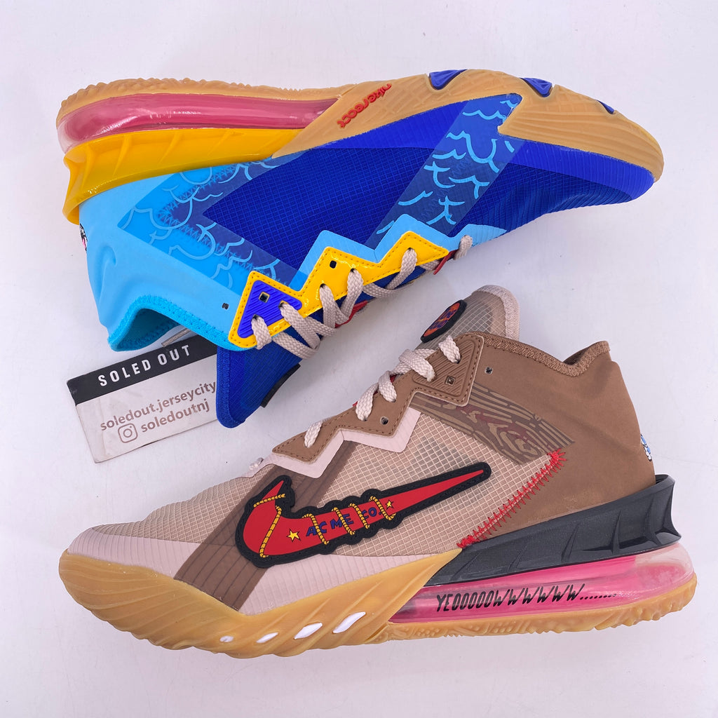 Nike Lebron 18 Low "Roadrunner" 2021 New Size 10.5