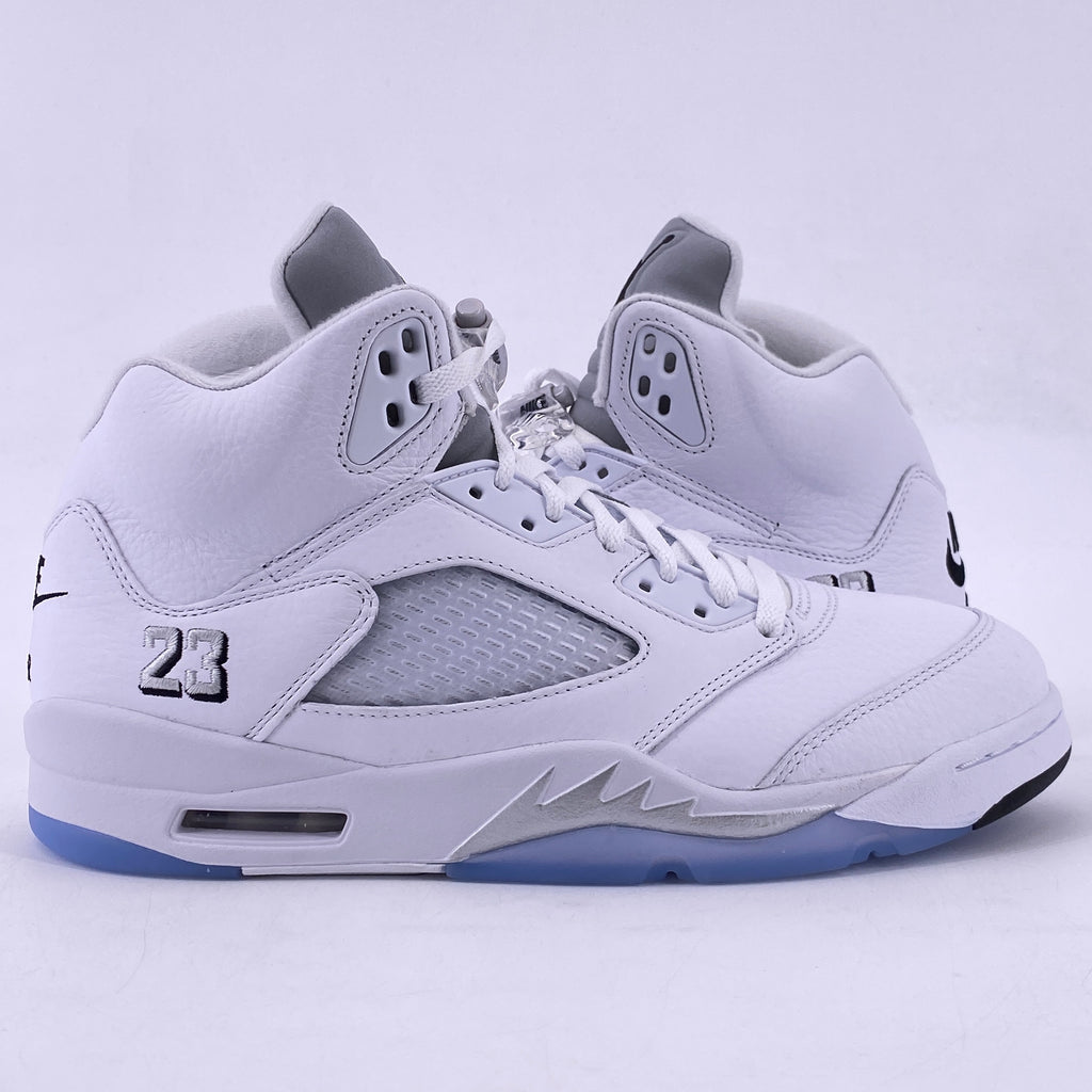 Air Jordan 5 Retro "White Metallic" 2026 New Size 10