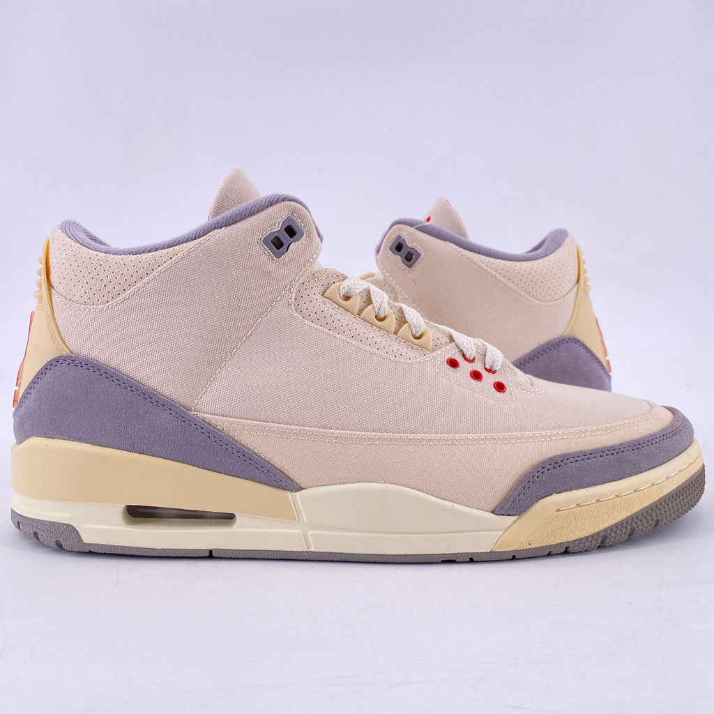 Air Jordan 3 Retro "Muslin" 2022 New Size 11.5