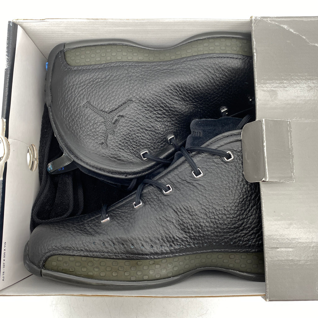 Air Jordan 18.5 OG "Black Chrome Blue" 2004 New Size 8