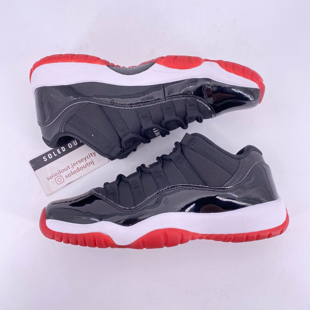 Air Jordan (GS) 11 Retro Low "Bred" 2025 Used Size 7Y