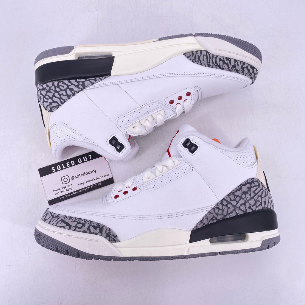 Air Jordan 3 Retro "White Cement Reimagined" 2023 New Size 12
