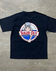 Soled Out T-Shirt "GUMP" Black Size L