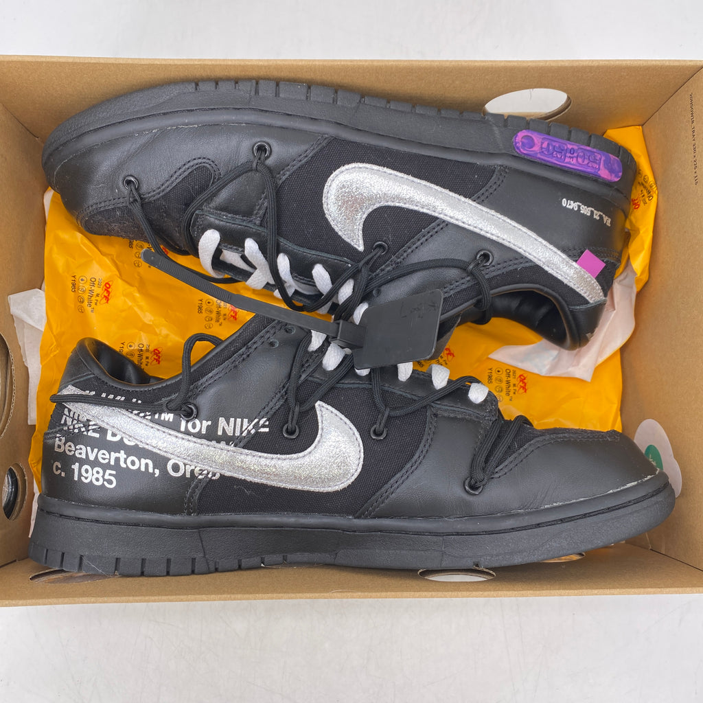 Nike Dunk Low / OW "Lot 50" 2021 Used Size 11