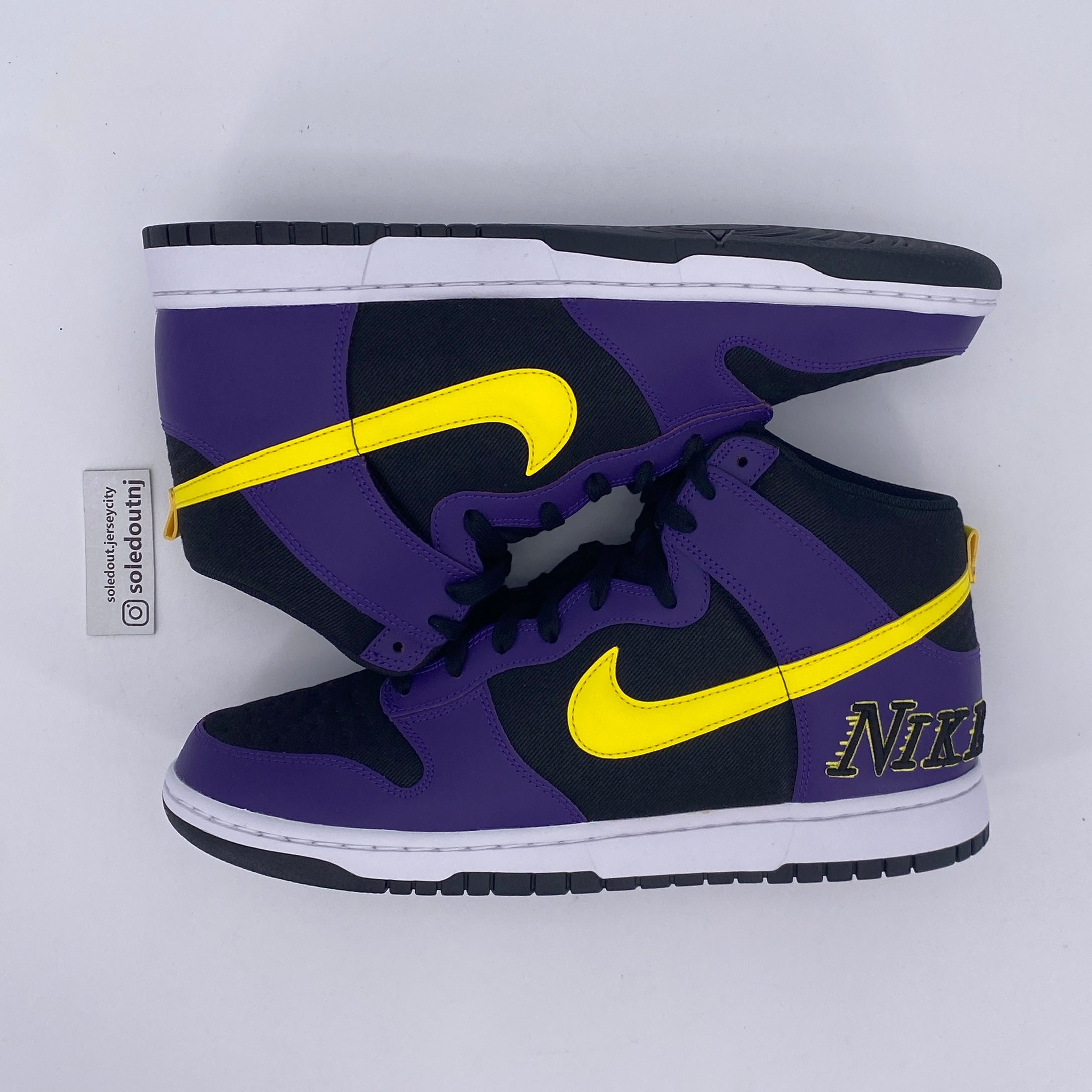 Nike Dunk 2024 High Lakers Size 6Y / 7.5W