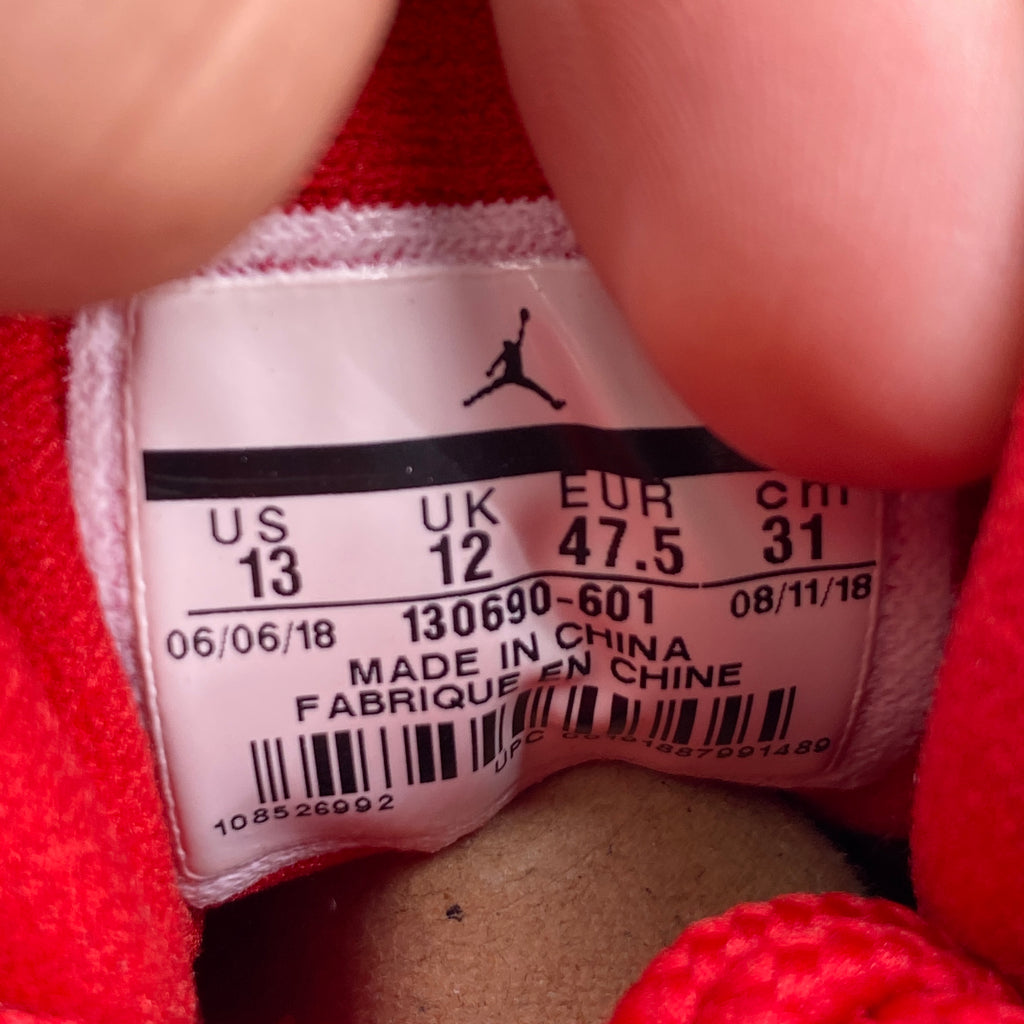 Air Jordan 12 Retro "Gym Red" 2018 New Size 13