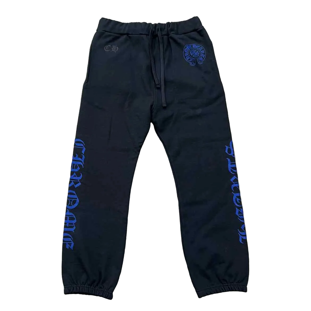Chrome Hearts Sweatpants "HORSESHOE" Blue New Size XL