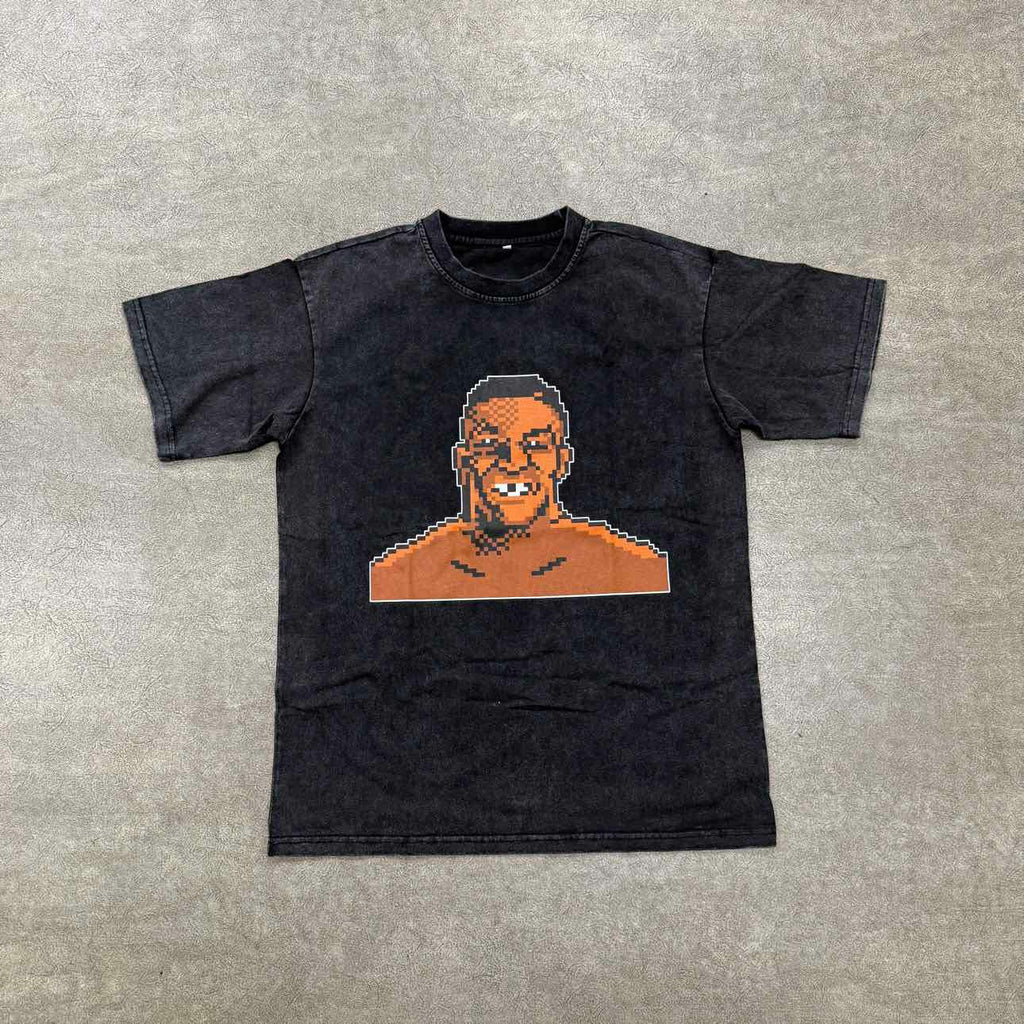 Soled Out T-Shirt "TYSON" Vintage Black Size L