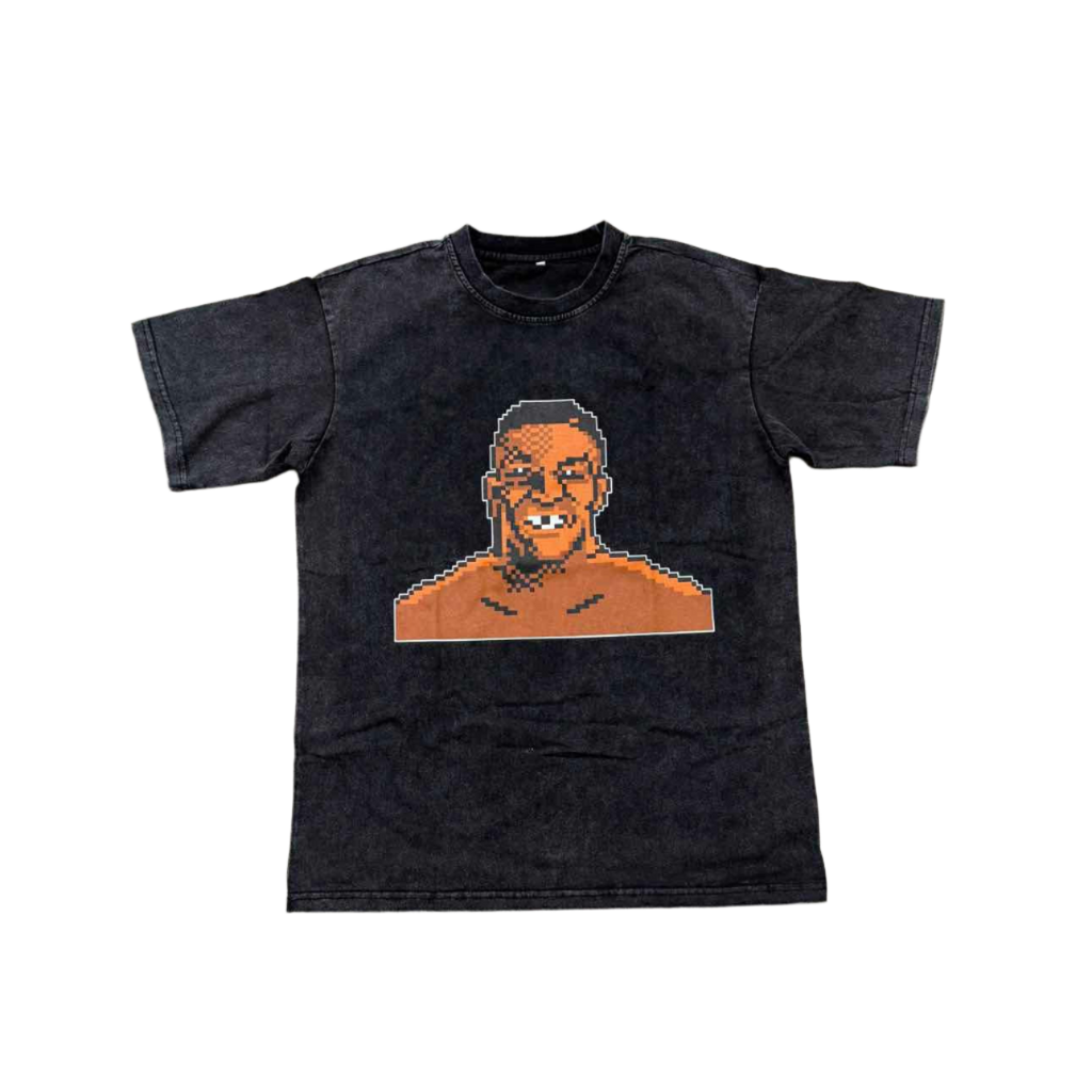 Soled Out T-Shirt "TYSON" Vintage Black Size M