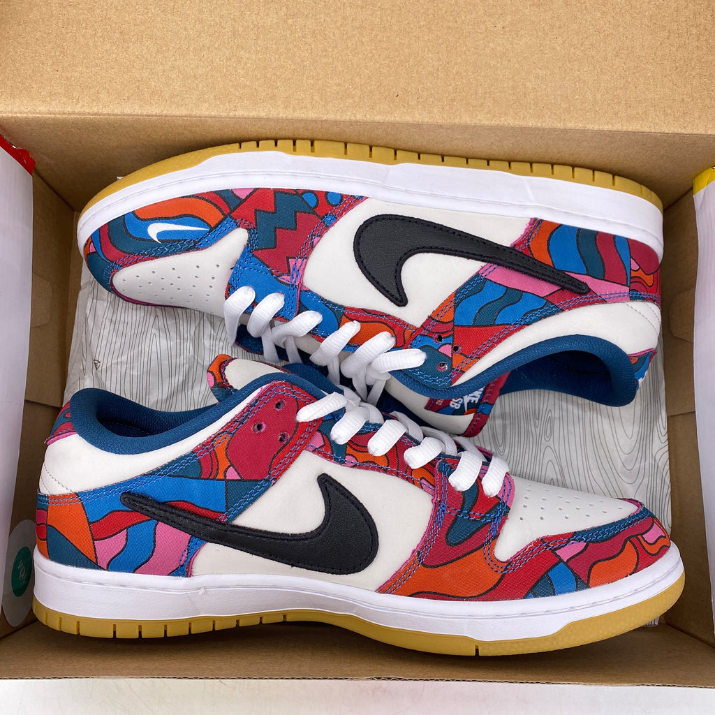 Nike SB Dunk Low "Parra Abstract Art" 2021 New Size 9.5