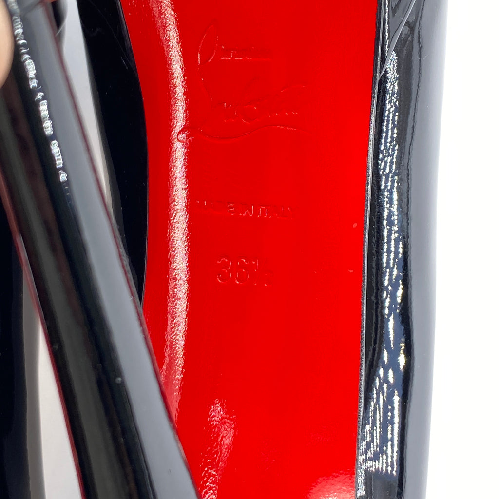 Christian Louboutin Heels "Bianca"  Used Size 36.5