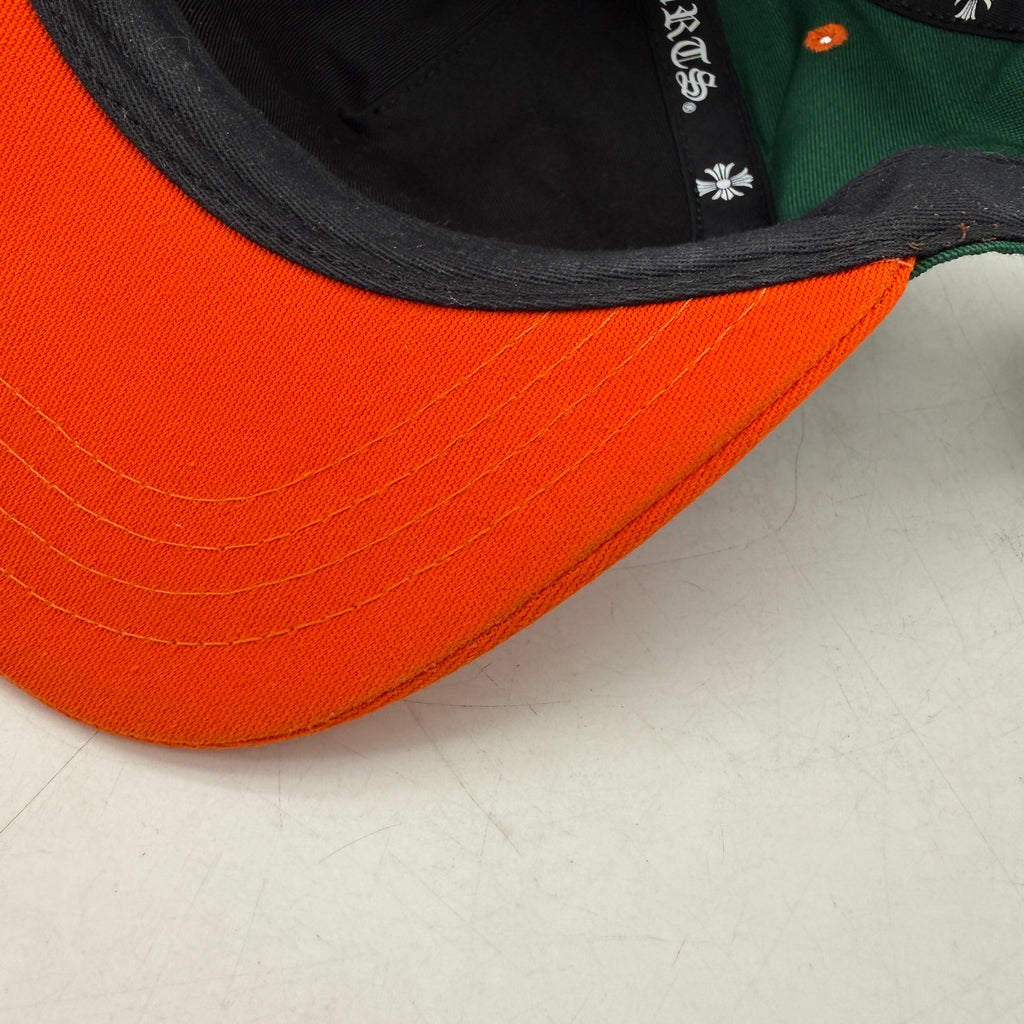 Chrome Hearts Snapback "MIAMI ART BASEL" Used Green Size OS