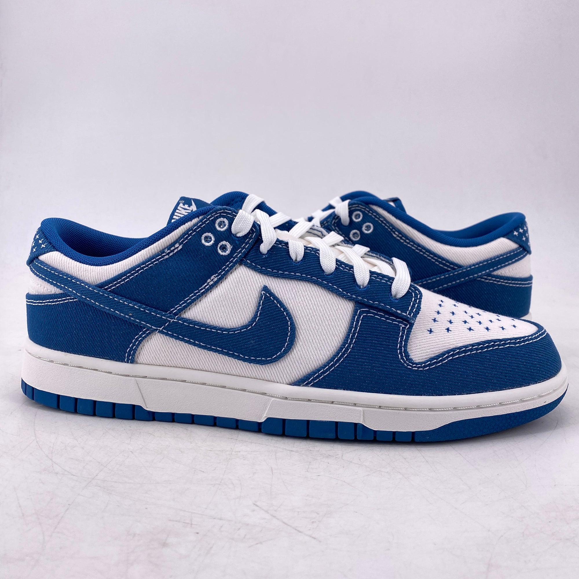 Nike Dunk Low &quot;Industrial Blue Sashiko&quot; 2023 New Size 10.5