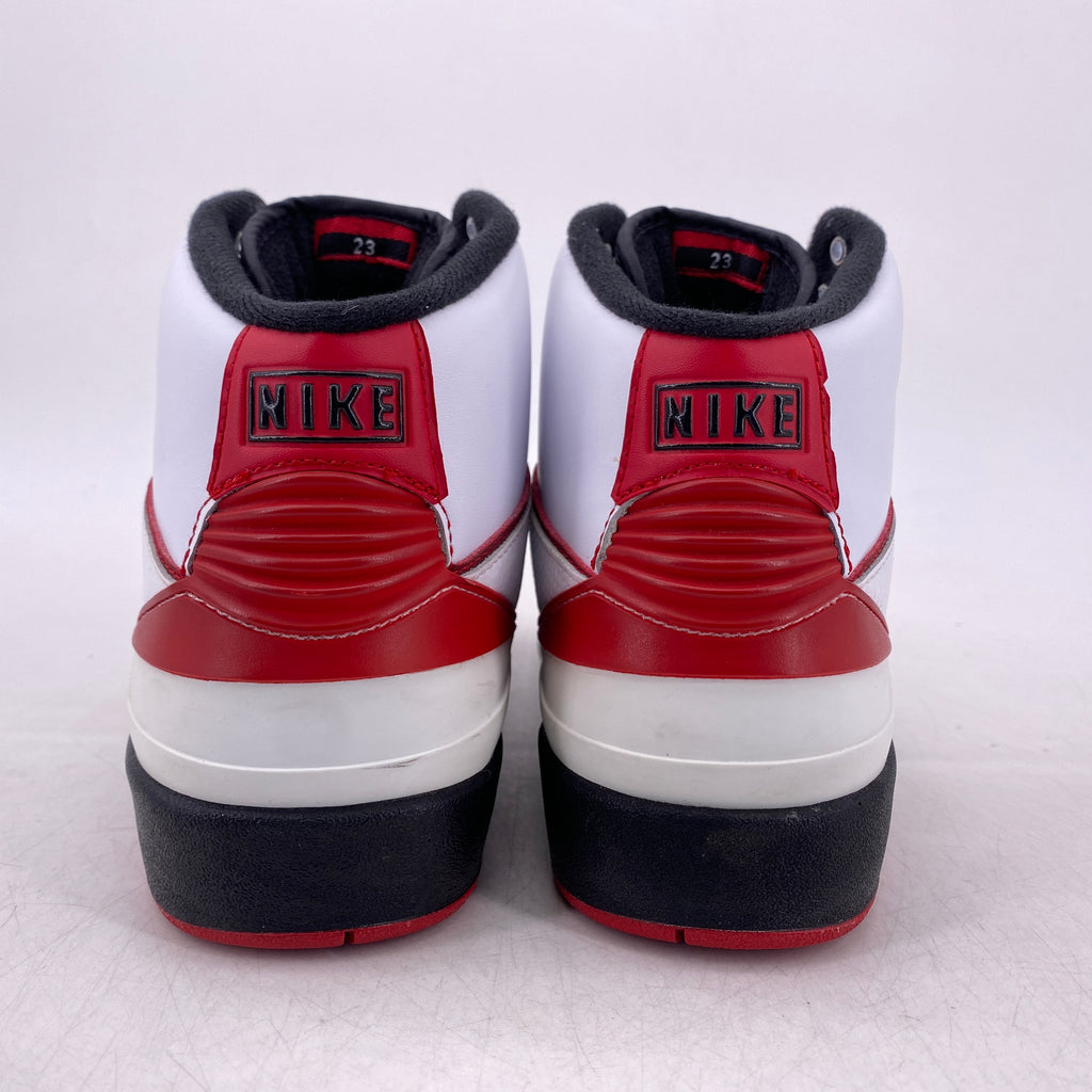 Air Jordan 2 Retro "White Varsity Red" 2010 Used Size 8.5