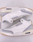 Air Jordan 3 Retro "Craft Ivory" 2024 New Size 11