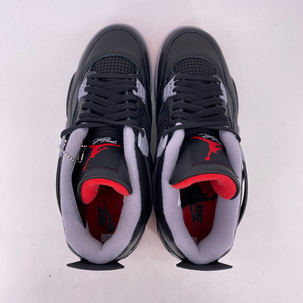 Air Jordan 4 Retro "Bred Reimagined" 2024 New Size 10