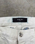 Amiri Jeans "CHEMIST" White Used Size 30