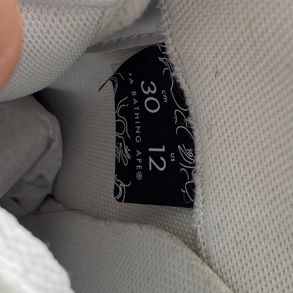 Bape Bapesta "Color Camo Navy" 2018 Used Size 12