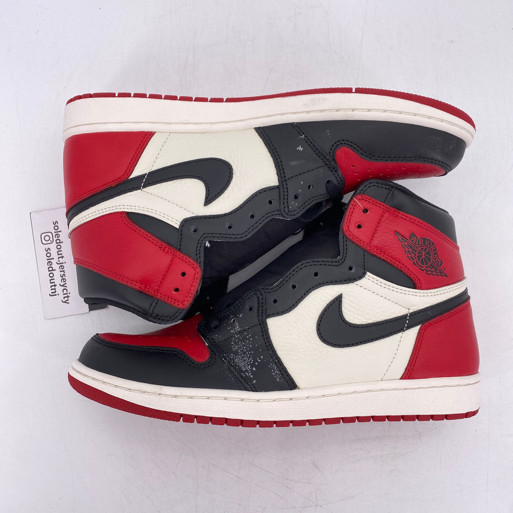 Air Jordan 1 Retro High OG "Bred Toe" 2018 New Size 10.5