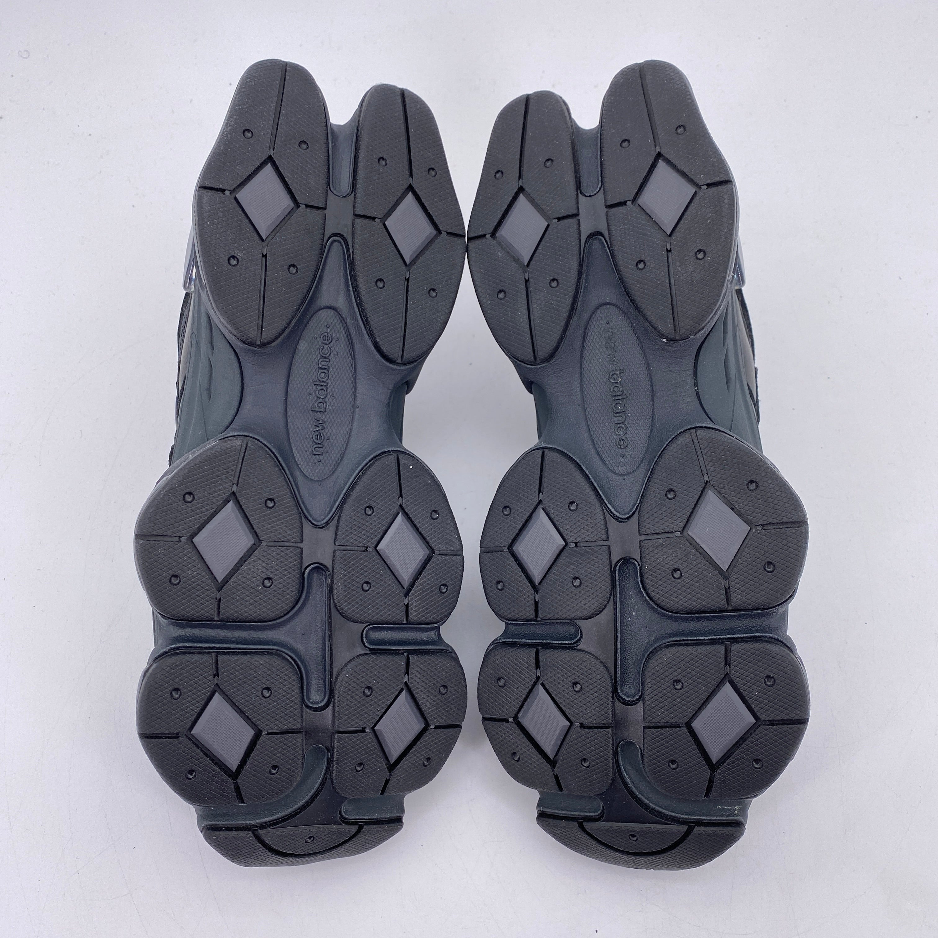 New Balance 9060 &quot;Triple Black Leather&quot; 2023 New Size 8.5