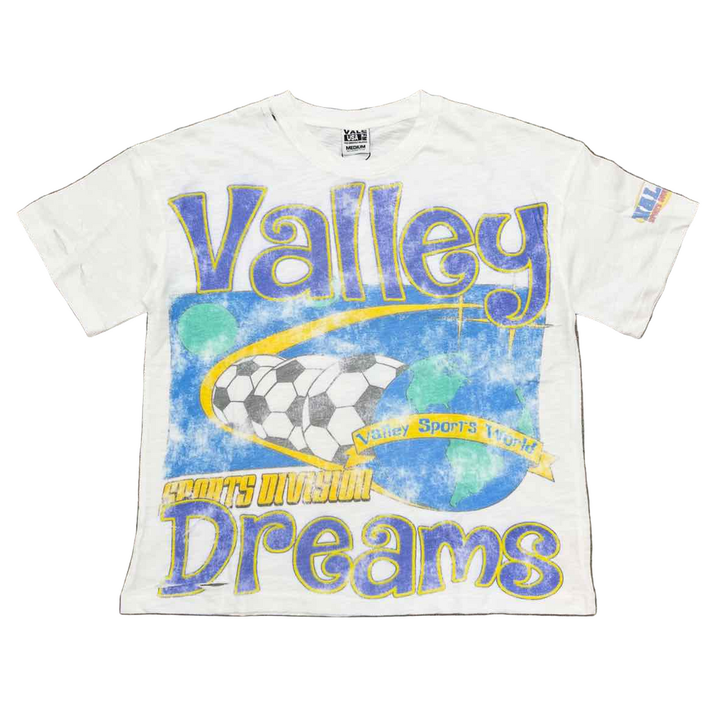 Vale T-Shirt "FUTBAL" White New Size XL