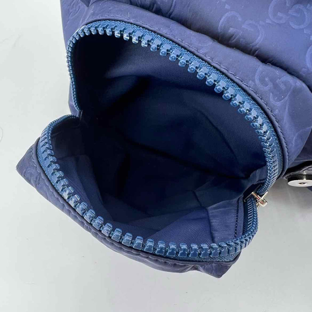 Gucci Backpack "NYLON" Used Blue