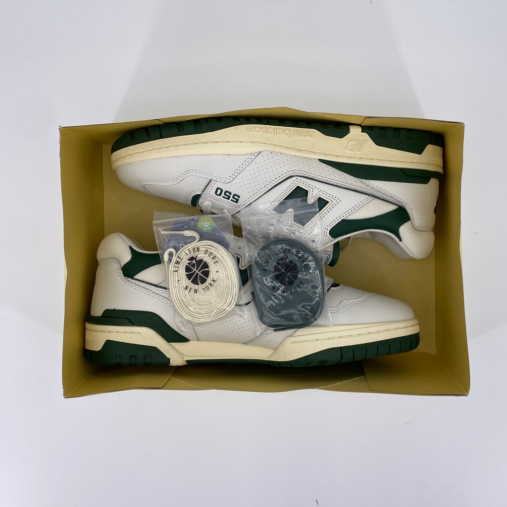 New Balance 550 / ALD "White Green" 2020 New Size 12