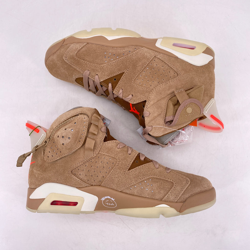 Air Jordan 6 Retro "British Khaki" 2021 New Size 8.5