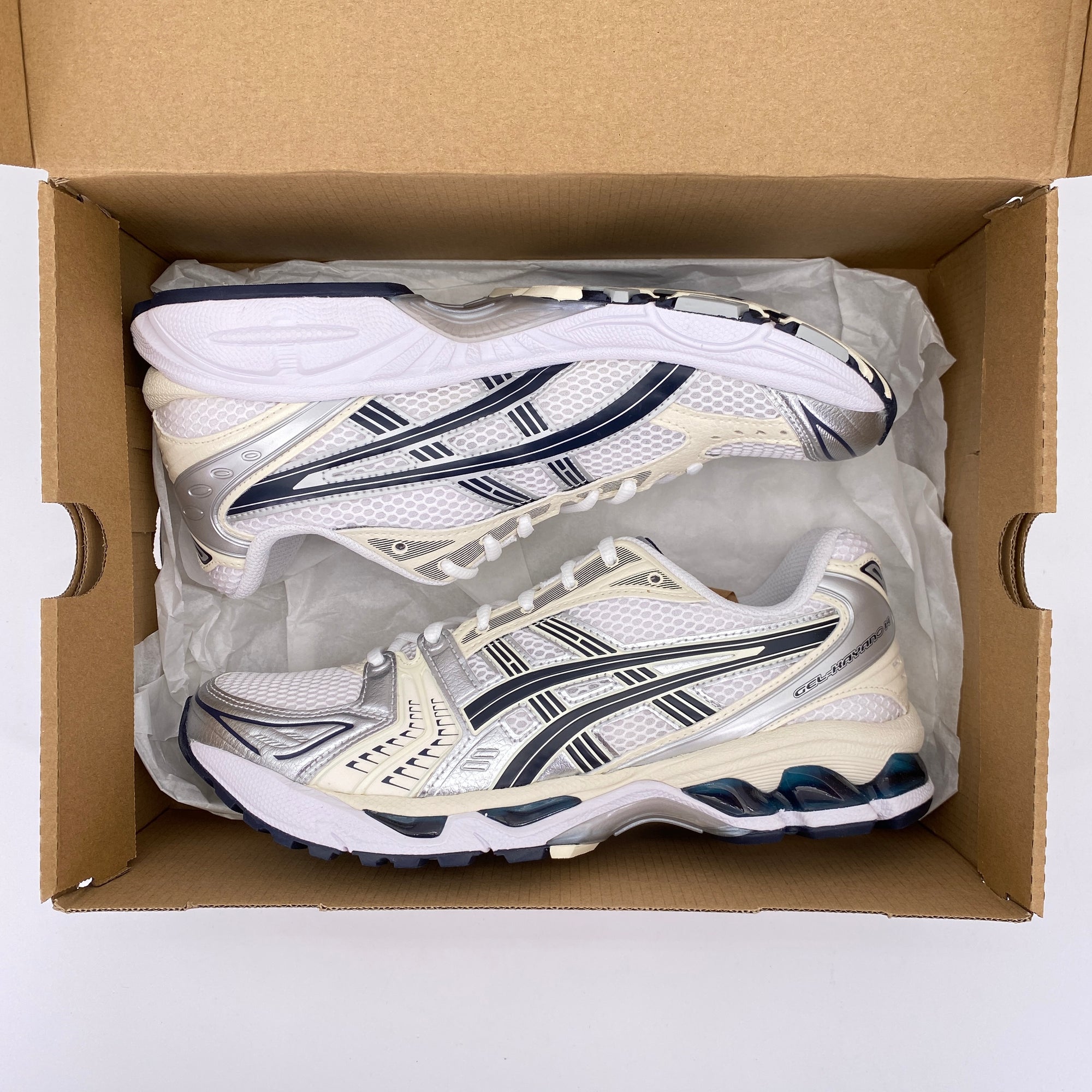 Asics Gel-Kayano 14 &quot;White Midnight&quot; 2023 New Size 8.5