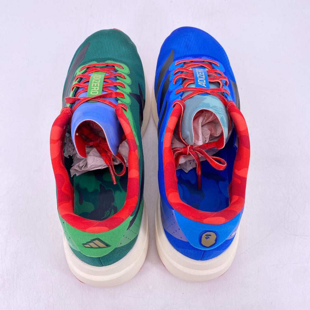 Adidas Adizero EVO SL "Bape Green Multi" 2026 Used Size 13