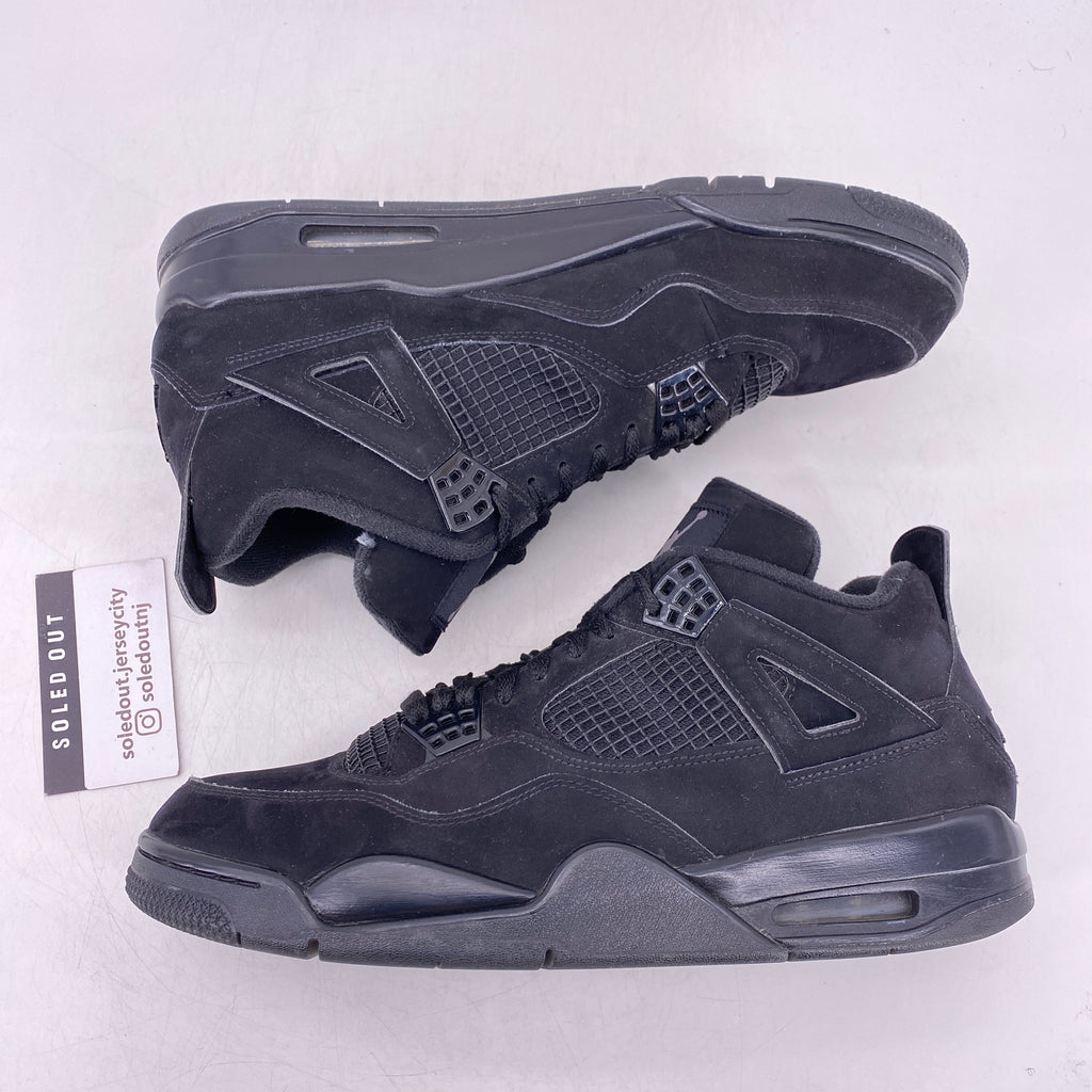 Air Jordan 4 Retro "Black Cat" 2020 Used Size 11.5