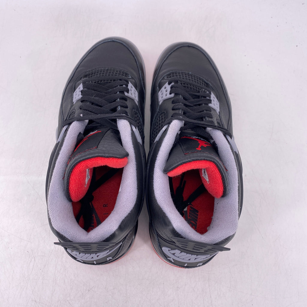 Air Jordan 4 Retro "Bred Reimagined" 2024 Used Size 10.5