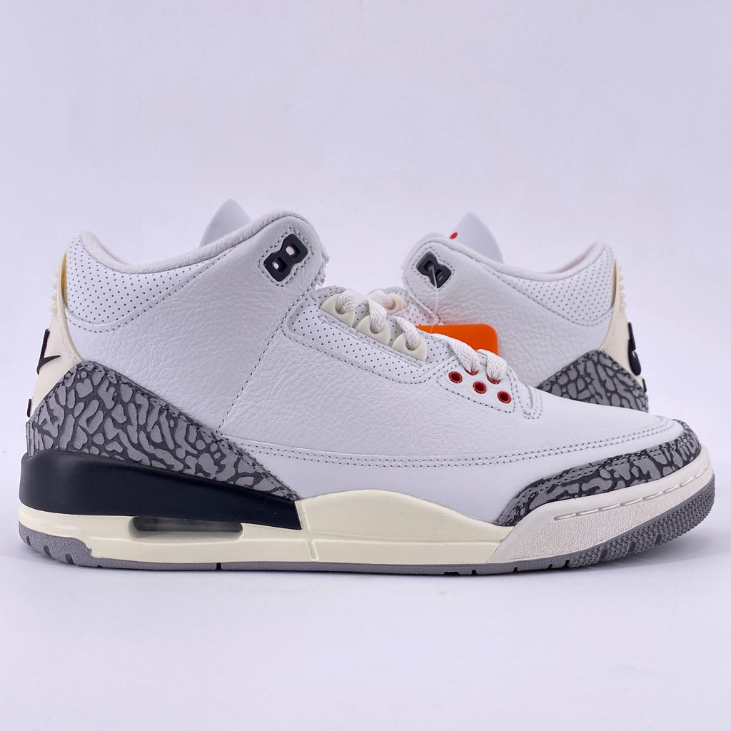 Air Jordan 3 Retro "White Cement Reimagined" 2023 New Size 8.5