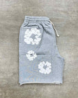 Denim Tears Shorts "COTTON WREATH" Grey New Size L