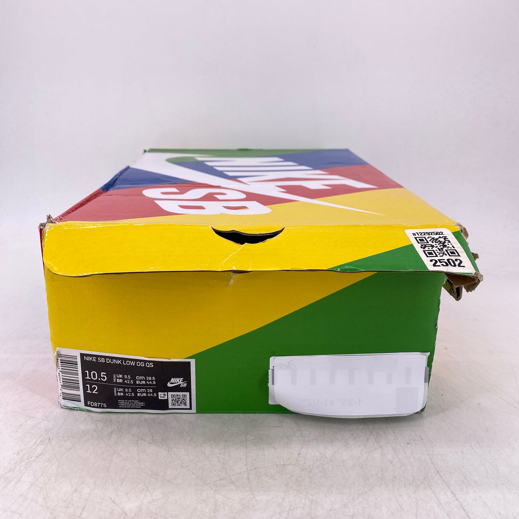 Nike SB Dunk Low OG QS "Huf San Francisco" 2020 New Size 10.5