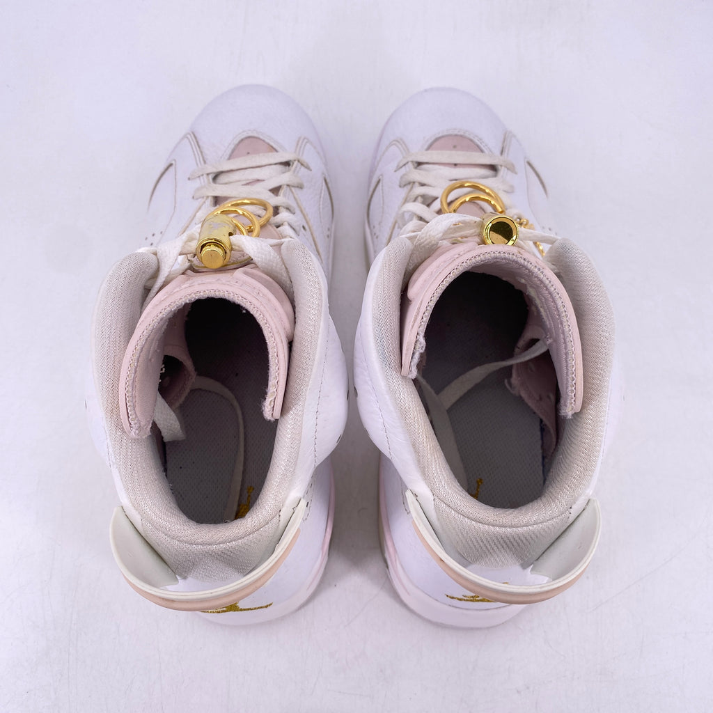 Air Jordan (W) 6 Retro "Gold Hoops" 2021 Used Size 11.5W