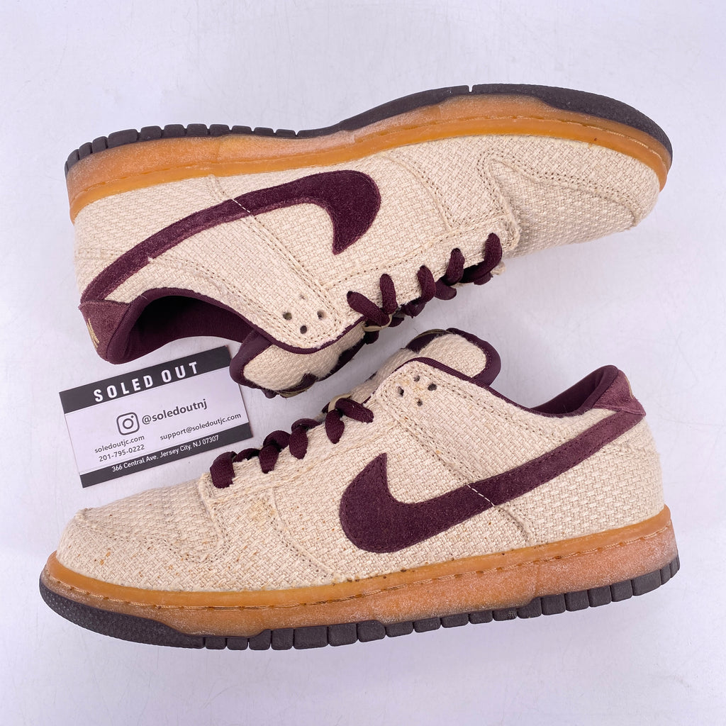Nike SB Dunk Low "RED MAHOGANY" 2004 Used Size 8