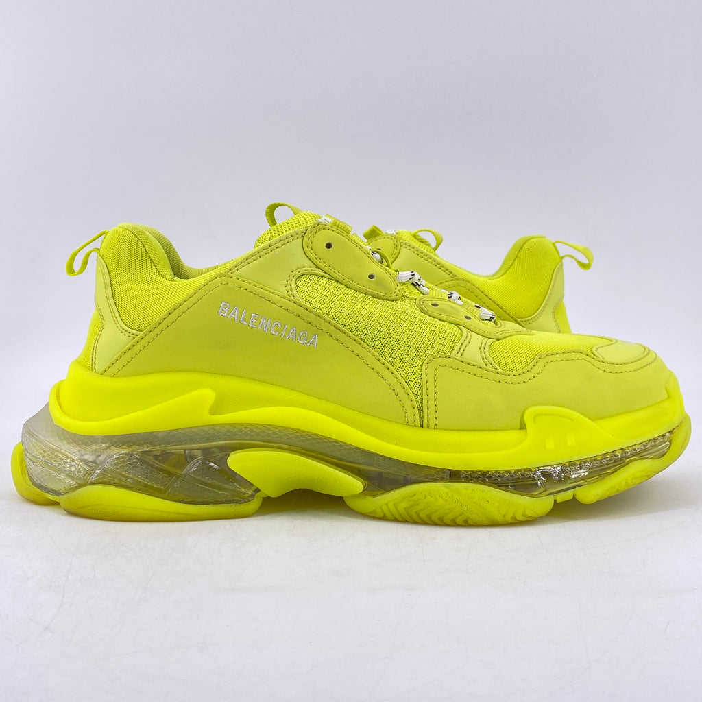 Balenciaga Triple S "Neon"  Used Size 46