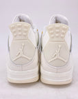 Air Jordan (W) 4 Retro "Metallic Gold" 2024 New Size 11.5W