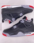 Air Jordan 4 Retro "Bred Reimagined" 2024 New Size 8