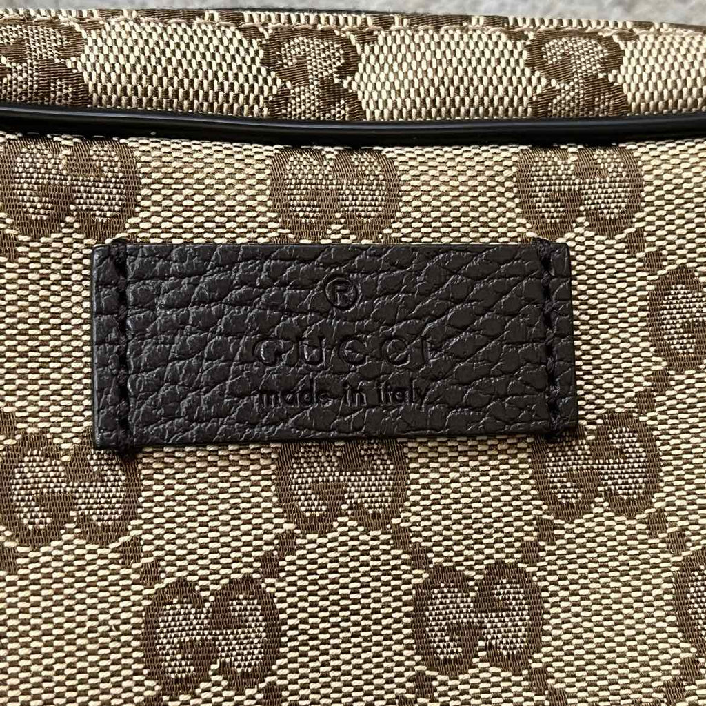 Gucci Waist Bag "CANVAS" Used Beige