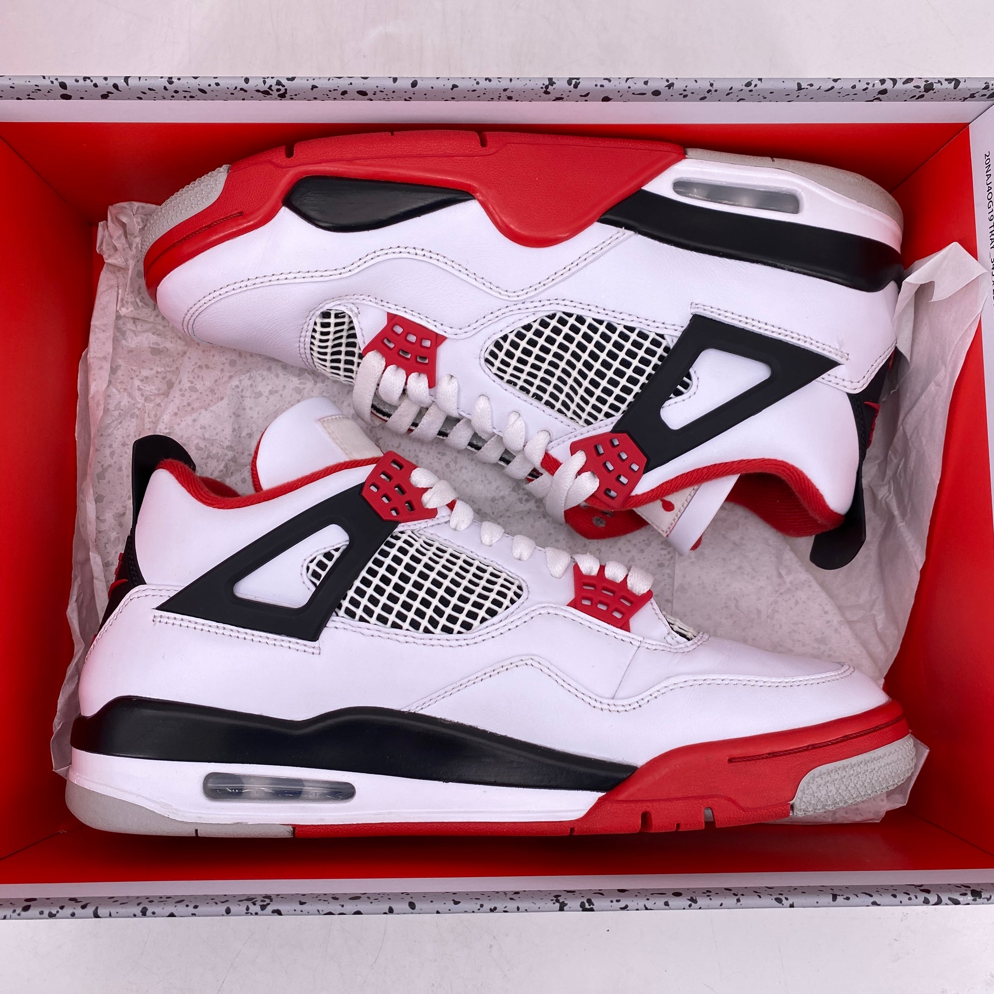 Air Jordan 4 Retro &quot;Fire Red&quot; 2020 Used Size 10