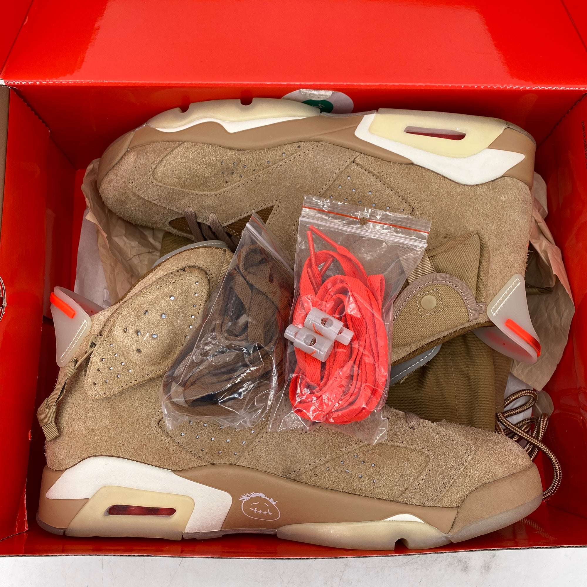 Air Jordan 6 Retro &quot;British Khaki&quot; 2021 Used Size 10.5