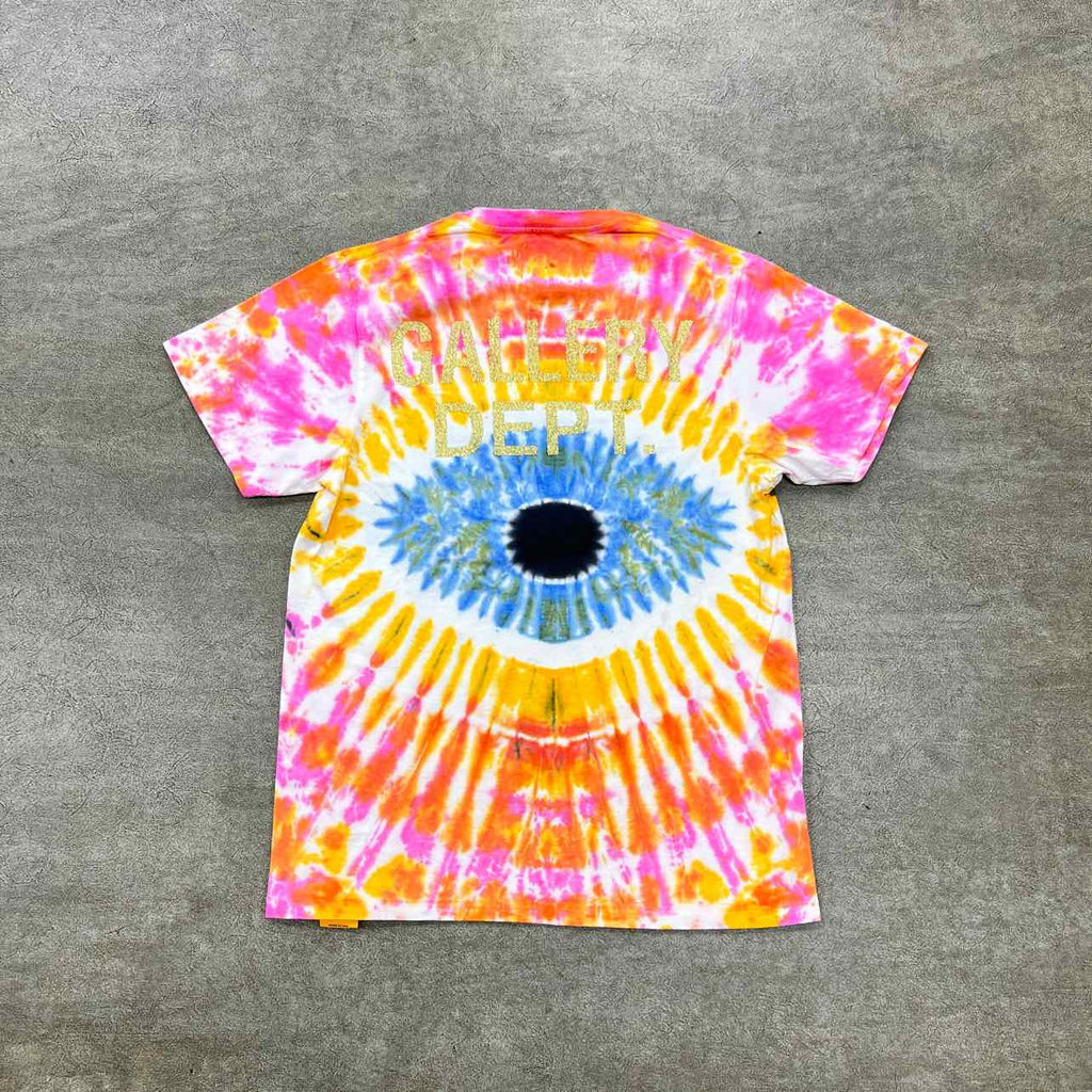 Gallery DEPT. T-Shirt "EYE DYE" Multi-Color New Size M