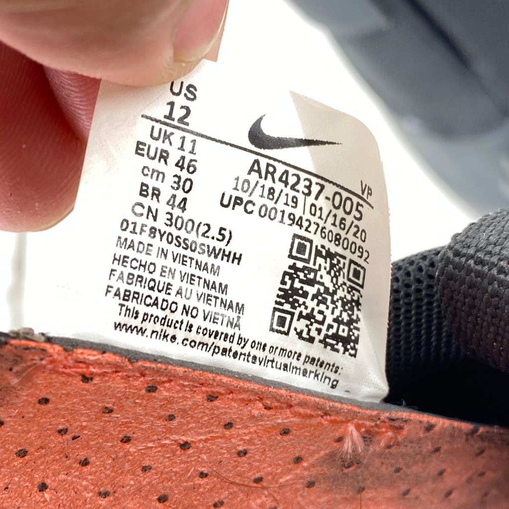 Nike Air Fear of God 1 "Triple Black" 2020 Used Size 12