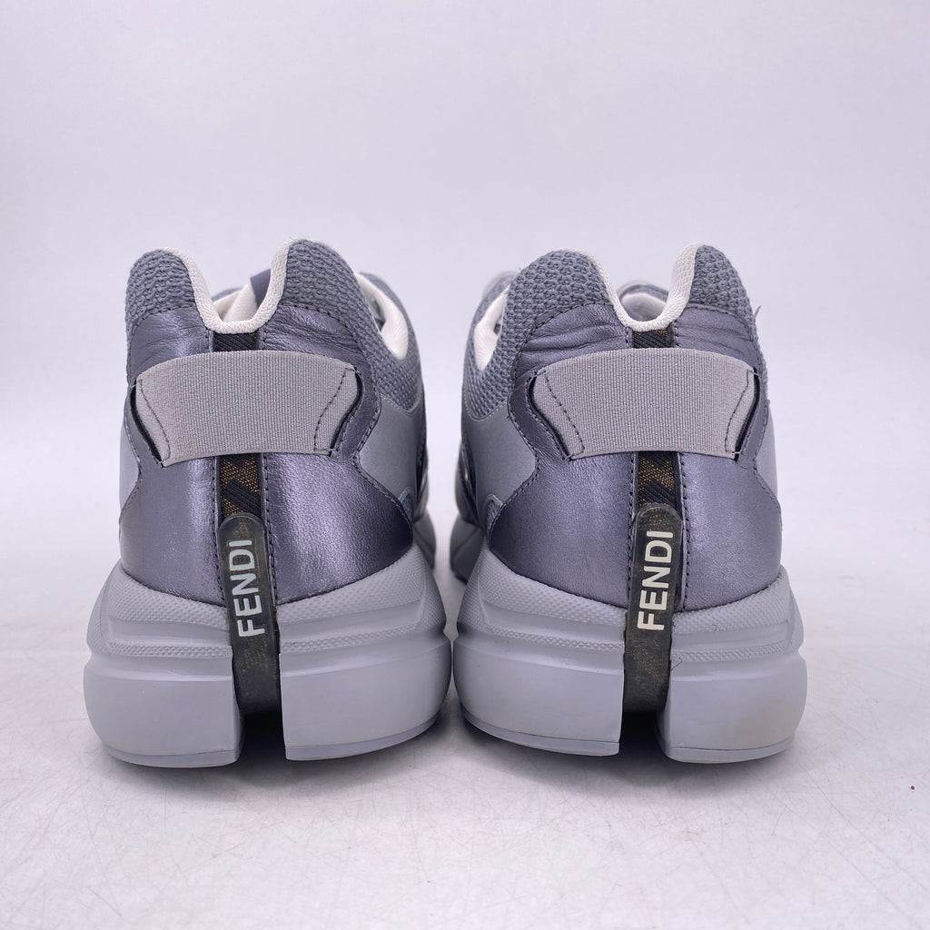 Fendi Faster Trainer "Grey"  Used Size 11